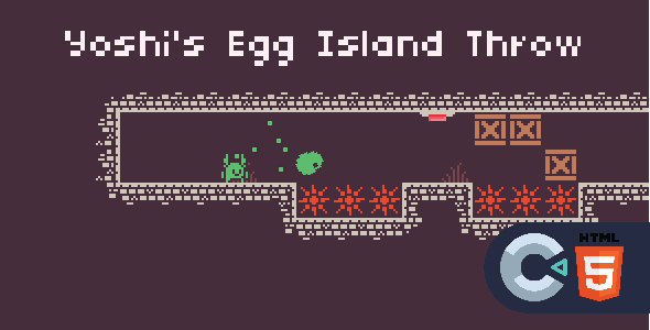 Yoshi Island Egg Throw – HTML5 – Construct 3