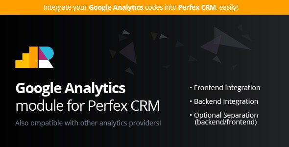 Google Analytics module for Perfex CRM 1.1