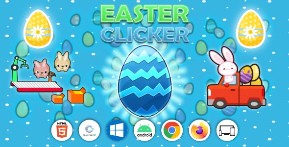 Easter Clicker- HTML5 Game [NO CAPX, NO C3P]