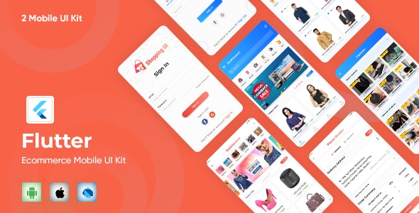 E-Commerce UI Template in Flutter