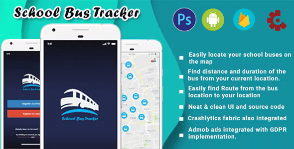 School Bus Tracker Android [Firebase]