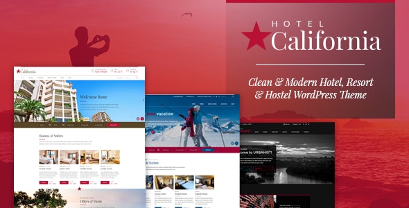 California – Resort  Hotel WordPress Theme