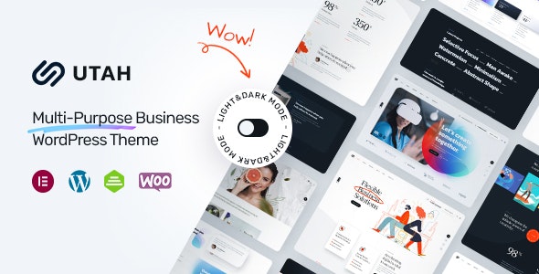 Utah – Multi-Purpose Business WordPress Theme