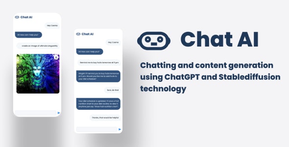 Chat Ai – Chat GPT and Stable Diffusion Ai Flutter App