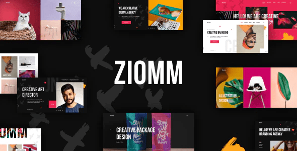 Ziomm – Creative Agency & Portfolio WordPress Theme