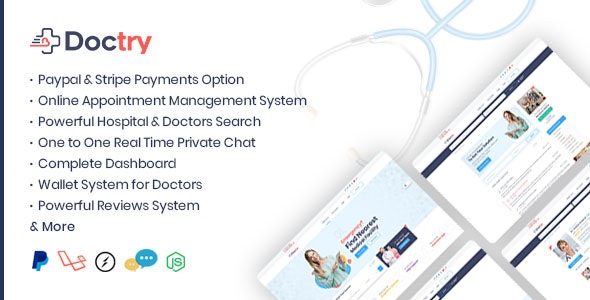 Doctry – Doctors and Hospitals Listing Theme