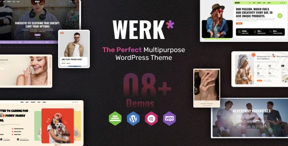 Werk – Elementor Multipurpose WooCommerce Theme