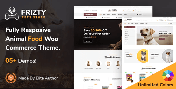 Frizty – Pet Shop WooCommerce Theme 3.7