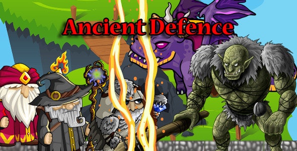 Ancient Defence Game | Unity Game Project | Android and iOS