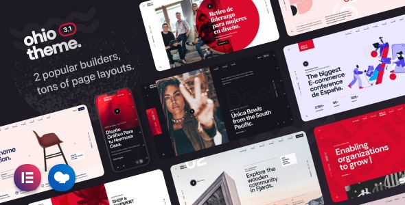 Ohio – Creative Portfolio & Agency WordPress Theme 3.4.3