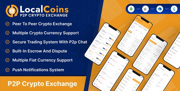 LocalCoins – Ultimate Peer To Peer Crypto Exchange Mobile Application