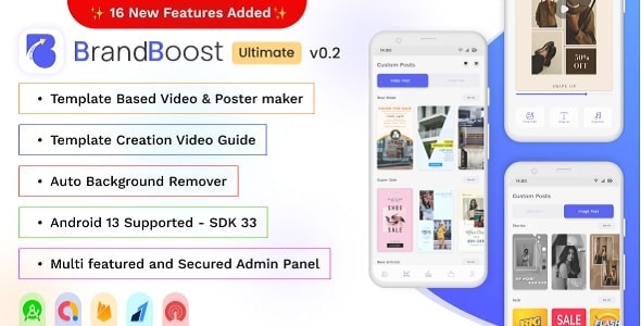 BrandBoost Ultimate – Animated Video  Festival Poster Maker, Brands.live Clone