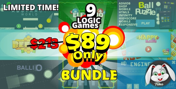 Logic Games Bundle – 9 games with 41% discount