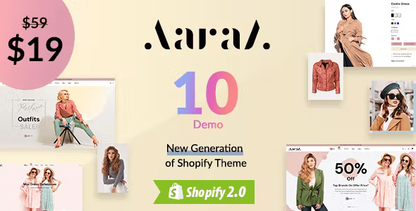 Aaraa – Multipurpose Shopify Theme