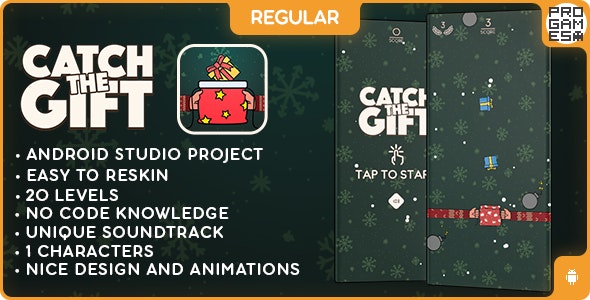 Catch The Gift (REGULAR) – ANDROID – BUILDBOX CLASSIC game