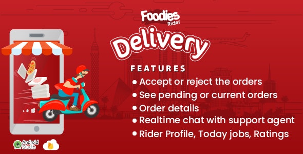 Foodies – Android Delivery Boy Mobile App