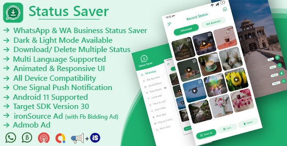 Status Saver (For WhatsApp  WhatsApp Business)