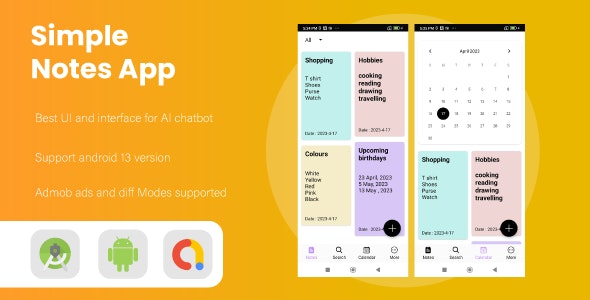 Simple Notes and Memos – Android