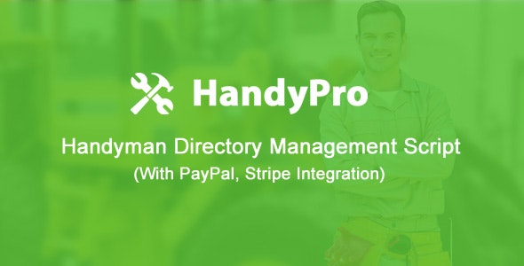 HandyPro – Handyman Directory Management Script with Payment Automation