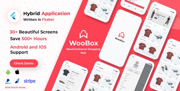 WooBox – WooCommerce Flutter E-commerce Full Mobile App