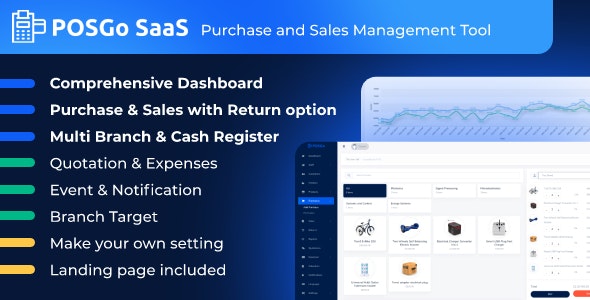 POSGo SaaS – Purchase and Sales Management Tool 5.0