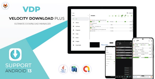 Velocity Download Plus (VDP)  – Ultimate Download Manager