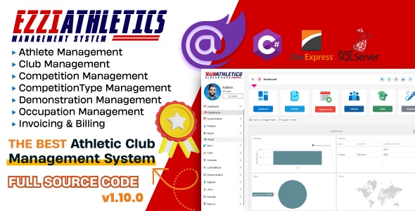 EzziAthleticClub – Athletic Club Management System