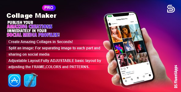 Collage Makers Pro | Full iOS Native Application