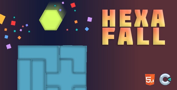 HEXA FALL – HTML5   C3P FILE