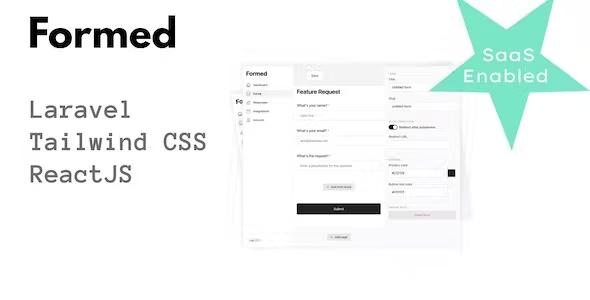 Formed – Self-hosted Online Form Builder 1.5