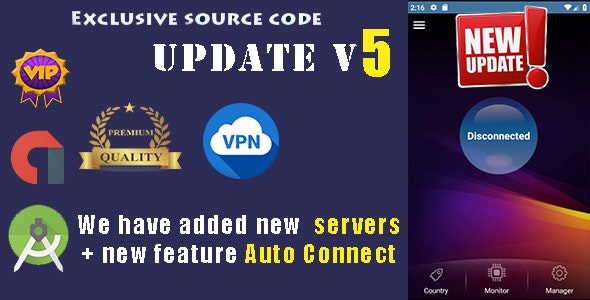 VPN PREMIUM + Monitor + Manager + New Servers