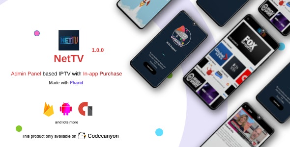 NetTV – IPTV with Admin Panel