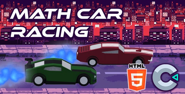 Math Car Racing – HTML5 – c3p