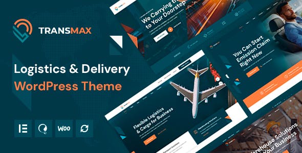 Transmax – Logistics & Delivery Company WordPress Theme 1.0.18