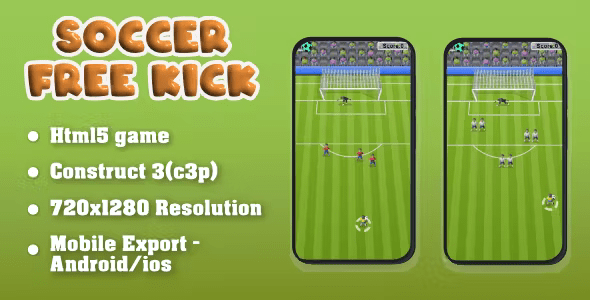 Soccer Free Kick(HTML5 Game + Construct 3)