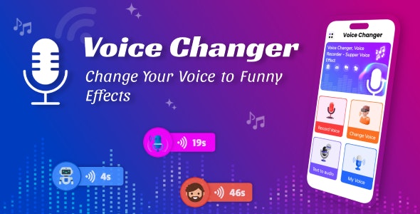 Voice Changer : Text to Speech | Voice and Audio Effect | Admob Ads