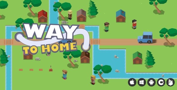 Way To Home – HTML5 Game (Construct 3)