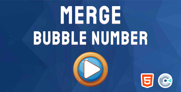 Merge Bubble Number – Html5 (Construct3)