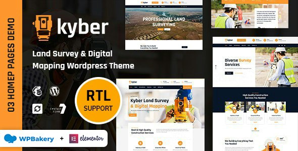 Kyber – Surveyor WordPress Theme