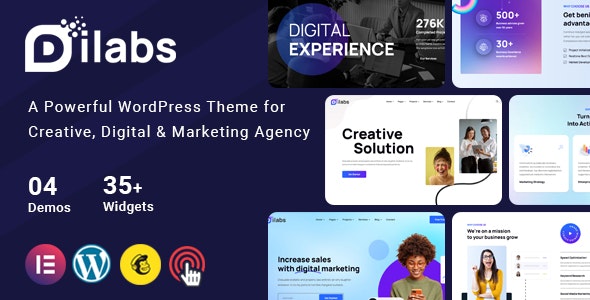 Dilabs – Creative Agency WordPress 2.0