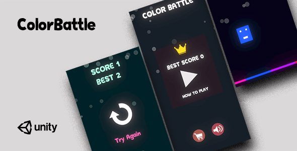 ColorBattle – Complete Unity Game