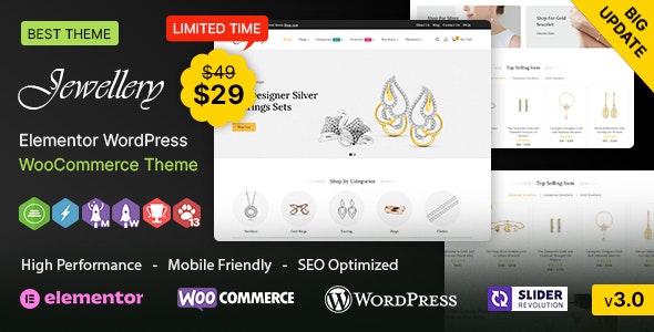 Jewellery WP – Elementor WooCommerce Responsive Theme 3.1.0