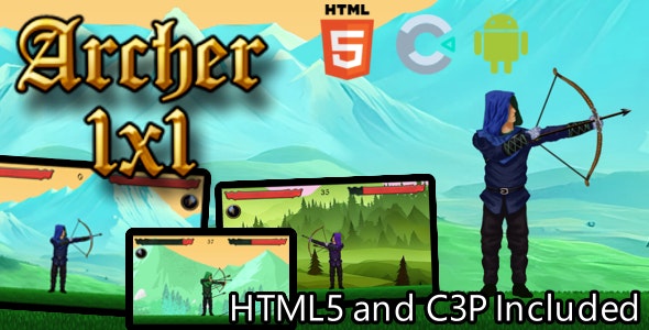 Archer 1×1   HTML5/Construct 3 Game