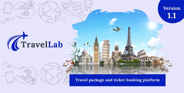 TravelLab – Travel Package & Ticket Booking Platform