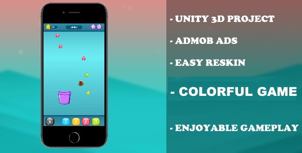 Basket Colorful – (Unity – Admob)