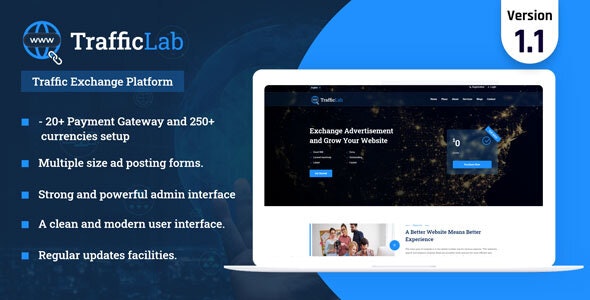 TrafficLab – Traffic Exchange Platform