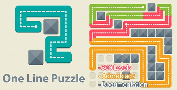 One Line Puzzle – (Unity – Admob)