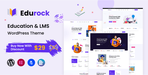 Edurock – Education WordPress Theme