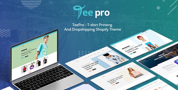 TEEPRO – T-shirt Online Designer Printing And Dropshipping Shopify Theme