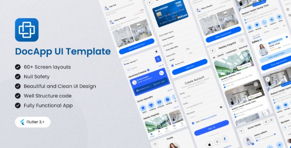DocApp – Doctor Appoinment UI Kit | Flutter App